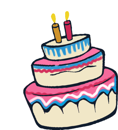 Cake Birthday Sticker - Cake Birthday Happy Birthday - Discover & Share GIFs