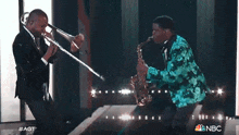 Play That Funky Music America'S Got Talent GIF - Play That Funky Music America'S Got Talent Brass Duet GIFs