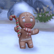 gingerbread man dancing