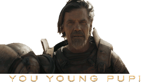 You Young Pup Gurney Halleck Sticker - You Young Pup Gurney Halleck Paul Atreides Stickers