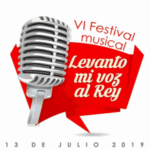 Levanto Mi Voz Al Rey Vi Festival Musical GIF - Levanto Mi Voz Al Rey Vi Festival Musical Mic GIFs