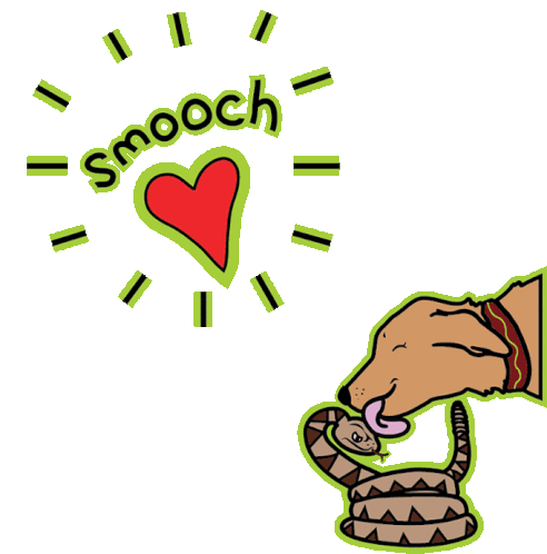 Smooch Odd Love Sticker - Smooch Odd Love Weird Stickers