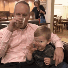 Cheers To That Father And Son GIF - Cheers To That Father And Son Cute GIFs