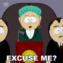 Excuse Me Mayor Mary Mcdaniels GIF - Excuse Me Mayor Mary Mcdaniels South Park GIFs
