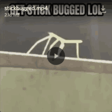 Stick Bugged GIF