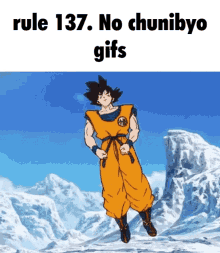 Goku Gif Chunibyo And Other Delusions GIF - Goku Gif Chunibyo And Other Delusions Rule137 GIFs