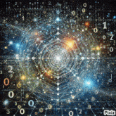 a circle of numbers with the word pixiz at the bottom right