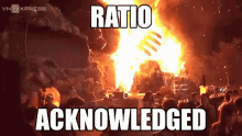 Ratio Ratioed GIF - Ratio Ratioed Fire GIFs