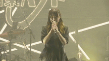 Sayumi Singing GIF