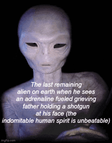 Alien Shotgun GIF - Alien Shotgun Indomitable Human Spirit GIFs