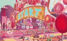 Candy Start Line GIF - Sugar Start Race GIFs
