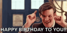 happy birthday to you dr who doctor who matt smith points