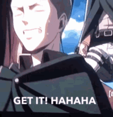 Get It Attack On Titan GIF - Get It Attack On Titan Hahaha GIFs