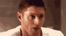 Pudding! :D GIF - Jensen Ackles Funny GIFs