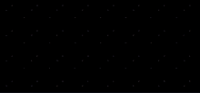 a black background with yellow letters that say ' おはよう ござい ます ' on it