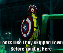 X Men 97 Rogue GIF - X Men 97 Rogue Looks Like They Skipped Town Before You Got Here GIFs