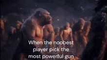 When The Noobest Player Pick The Most Powerful Gun GIF - When The Noobest Player Pick The Most Powerful Gun GIFs
