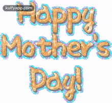 Happy Mothers Day Wishes - Funky Font.Gif GIF