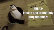 Dont Ping Members Rule8 GIF