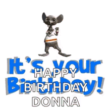 Happy Birthday Donna GIF