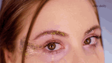 Eye Makeup Glitter GIF - Eye Makeup Glitter Slay GIFs