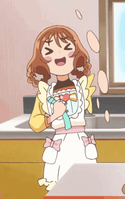 GIF Manga Anime girls battle cute kawaii - Free animated GIF - PicMix