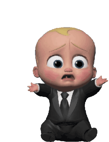Boss Baby Baby Sticker - Boss Baby Baby Suit Stickers