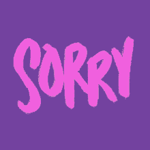 Sorry Im GIF - Sorry Im Pink GIFs