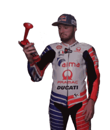 funny face jack miller moto gp air horn mouth open