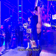 Sasha Banks Raw Womens Champion GIF - Sasha Banks Raw Womens Champion Womens Tag Team Champion GIFs