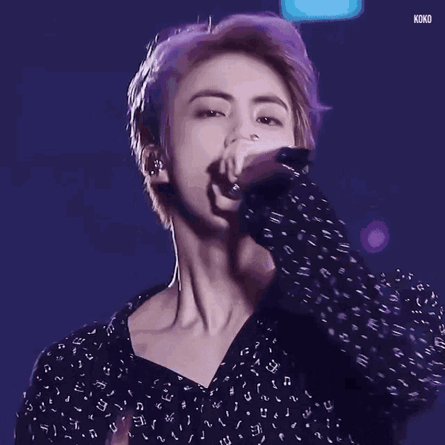 Jin Purple GIF - Jin Purple Hair - Discover & Share GIFs Jin Purple GIF - Jin Purple Hair - Discover & Share GIFs