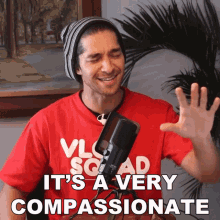 Its A Very Compassionate Wil Dasovich Superhuman GIF - Its A Very Compassionate Wil Dasovich Superhuman Thoughtful GIFs