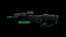monster skin assault rifle halo infinite green