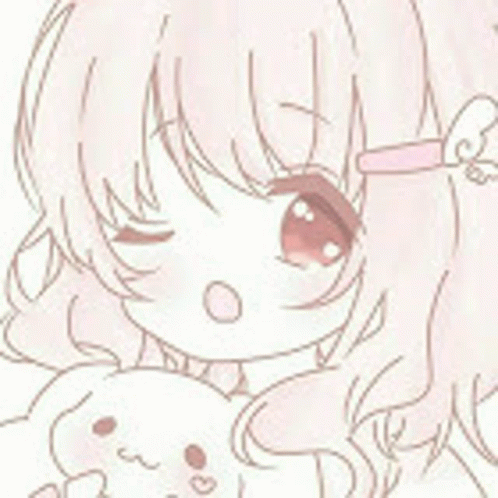 HD wallpaper aesthetic anime art pink kawaii kiss love one person   Wallpaper Flare