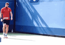 Ernests Gulbis Tennis GIF - Ernests Gulbis Tennis Return Of Serve GIFs