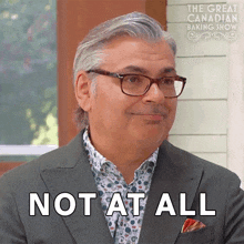 not at all bruno feldeisen the great canadian baking show 702 not in the least