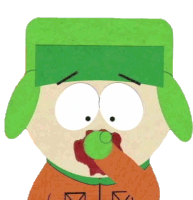 Shocked Kyle Broflovski Sticker - Shocked Kyle Broflovski South Park Stickers