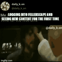 Fellerscape New GIF - Fellerscape New Content GIFs