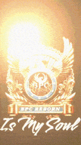 a logo for epc reborn with the words is my soul below it