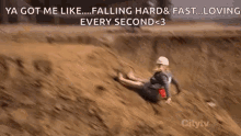 Falling Parks And Recreation GIF - Falling Parks And Recreation Love GIFs