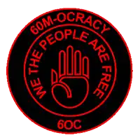 a sign that says democracy people are free we the 309