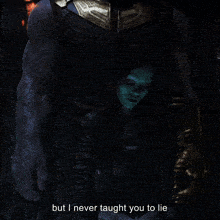 thanos says " that 's why you 're so bad at it " in a dark room