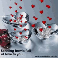 Hug Bowls Of Love GIF - Hug Bowls Of Love Hearts GIFs