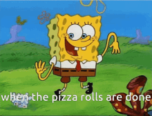 Yeet Spongebob GIF - Yeet Spongebob When The Pizza Rolls Are Done GIFs