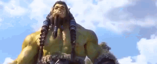 Thrall World Of Warcraft GIF - Thrall World Of Warcraft Ready To Fight GIFs