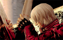 Devil May Cry Sword Fight GIF - Devil May Cry Sword Fight Video Game GIFs