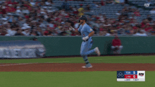 a baseball game is being played and the home run is 103