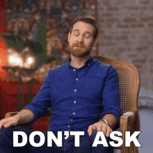 Dont Tell Dont Ask Danny Roberts GIF - Dont Tell Dont Ask Danny Roberts The Real World Homecoming New Orleans GIFs