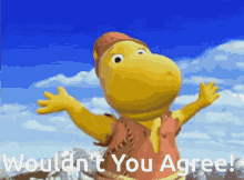 The Backyardigans Wouldnt You Agree GIF - The Backyardigans Wouldnt You Agree Agree GIFs
