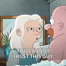 You Cannot Trust This Guy Bean GIF - You Cannot Trust This Guy Bean King Zøg GIFs